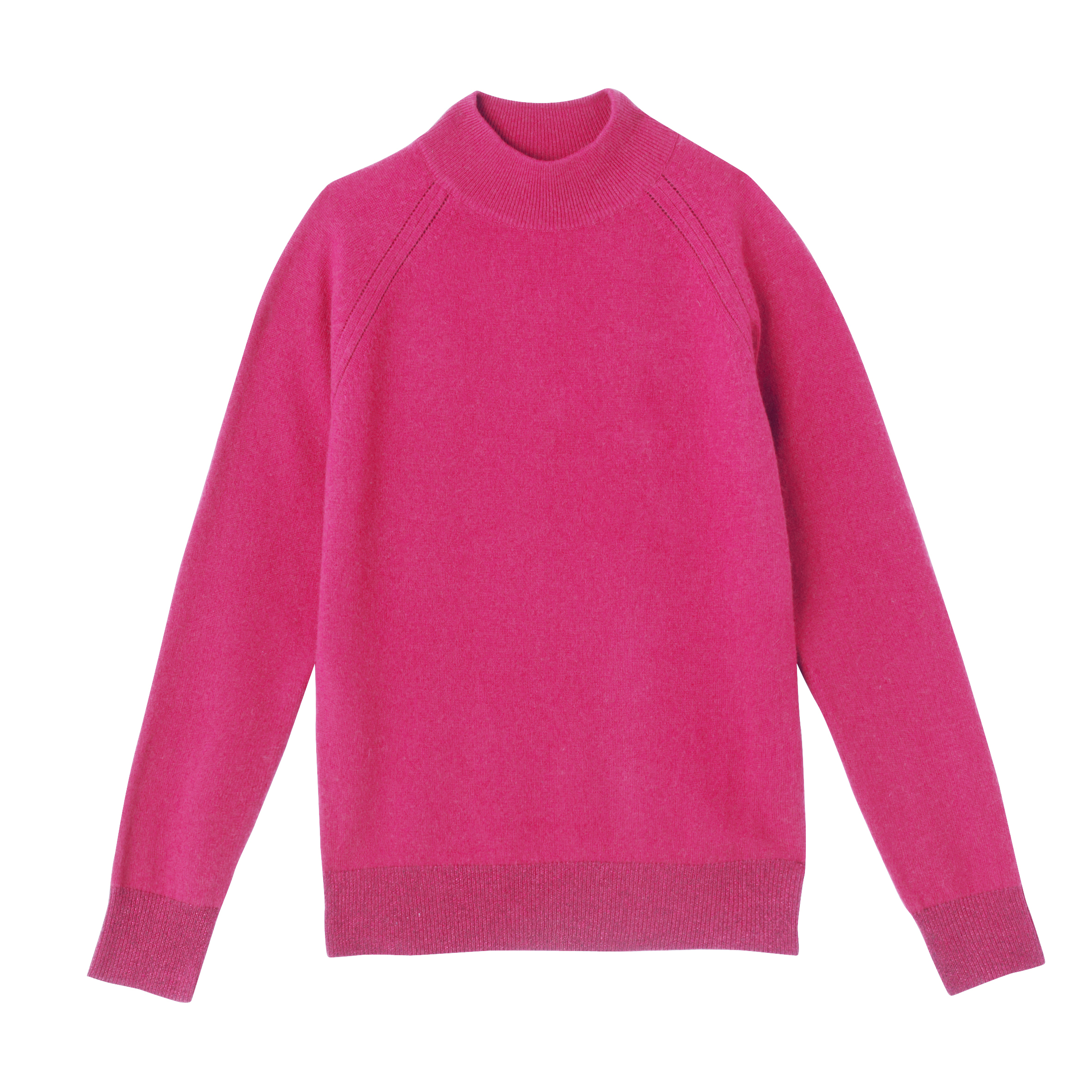 Pull-col-montant-cachemire-Fushia-R63061FU_photo